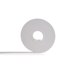 LED juosta NEON FLEX 12Vdc, 9.6W/m, 144LED/m, siltai balta, 4x10mm, 5m rite, IP68
