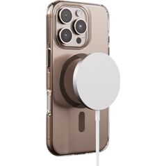 Crong Clear MAG Pro - Etui iPhone 15 Pro MagSafe (pustynny)