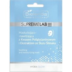 BIELENDA PROFESSIONAL Supremelab Hydra Glow Maska kojąco - nawilżająca do twarzy - w płacie