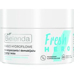 BIELENDA Fresh Hero Masło hydrofilowe do oczyszczania i demakijażu twarzy i oczu 40g