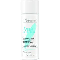 BIELENDA Fresh Hero Nawilżająco-kojący tonik mleczny przywracający właściwe pH skóry 200 ml