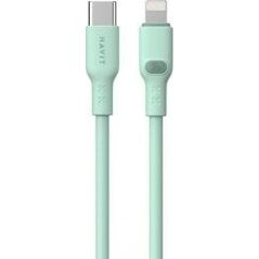 Kabel Havit Typ C-Lightning CB6281 1.0m (zielony)