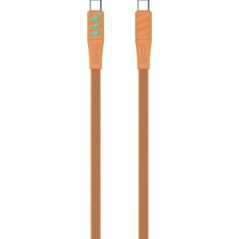 Kabel do ładowania Havit Typ C CB6254 pomarańczowy