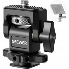 Profesjonalna Głowica 4,2kg 3D 360 na Monitor Gwint 1/4" Stopka ISO NEEWER MA002