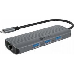 IcyBox Stacja dokująca IB-DK4034a-CPD 6w1, HDMI,USB,PD,LAN