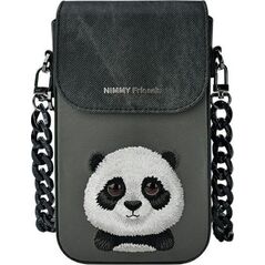 Nimmy torebka na telefon czarny/black Big Eyed Pet 2.0 Panda