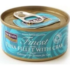 Fish4Cats Finest filet z Tuńczyka z Krabem 70g