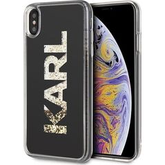 Karl Lagerfeld Etui KLHCI65KAGBK iPhone XS Max czarne