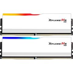 Pamięć G.Skill Ripjaws M5 RGB, DDR5, 48 GB, 6000MHz, CL30 (F5-6000J3036F24GX2-RM5RW)