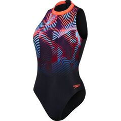 Damski strój kąpielowy kostium basenowy pływacki Speedo Plmt Hyst Af rozmiar S