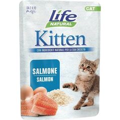 LIFE CAT sasz.70g KITTEN SALMON /30