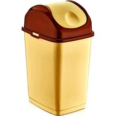 Pojemnik uchylny SLIM 18 L- beżowy 290x235x461 mm