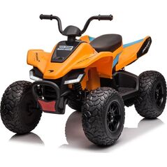 Quad McLaren Racing MCL 35 dla dzieci Pomarańczowy + Pilot + Wolny Start + EVA + Audio LED
