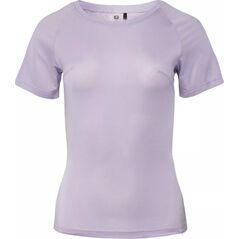 Damska koszulka z krótkim rękawem Iq cross the line HERIA WMNS pastel lilac rozmiar XS
