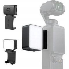 Mini Mała Lampa Diodowa LED IPX4 2W Ulanzi do Kamery DJI Pocket 3 / LM001
