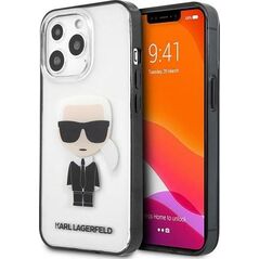 Karl Lagerfeld Etui Karl Lagerfeld KLHCP13LHIKCK Apple iPhone 13 Pro transparent Ikonik Karl