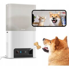 Κάμερα για κατοικίδια Petcube Bites 2 Lite Διαδραστική WiFi με εφαρμογή για κινητά και διανομέα λιχουδιών