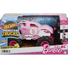 Hot Wheels Monster Truck Barbie Αυτοκίνητο με ραδιόφωνο Jeep 1:24 HNV02 MATTEL