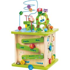 Hape HAPE πολύχρωμος κύβος παιχνιδιού Forest Animal, E8341