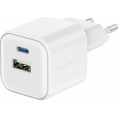 Φορτιστής Ταξιδιού Swissten 12W USB-C / USB-A
