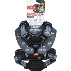 ZOLUX Szelki dla psa BIVOUAK XS niebieskie