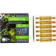 PRODIBIO Carbon Liq 30 ampułek węgiel dla roślin akw. słodkowodne