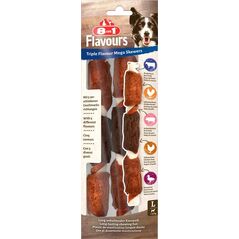 Przysmak 8in1 Triple Flavour szaszłyki do żucia dla psa 160 g