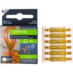 PRODIBIO Carbon Liq 6 ampułek węgiel dla roślin akw. słodkowodne