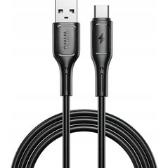 WiWU - Καλώδιο USB σειράς Starlink Wi-C042E USB A σε USB C 2,4A - μαύρο