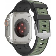 WiWU - Λουράκι για smartwatch Wi-WB015 Kylin Watch Band 42/44/45/49mm - σκούρο πράσινο