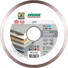 Di-Star DISTAR TARCZA DIAMENTOWA 250x1,6x10x25,4 Hard Ceramics