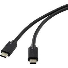 Καλώδιο USB MicroConnect Μικροσύνδεση DOCKUSB3.2CC1 Καλώδιο USB USB 3.2 Gen 2 (3.1 Gen 2) 1 m USB C Μαύρο 13920254 5715063387498