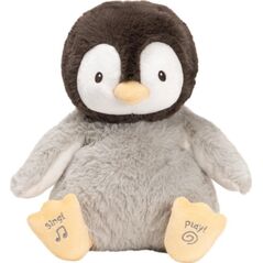 Διαδραστικό λούτρινο GUND Animated kissy the Penguin, 30 cm