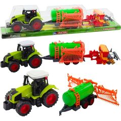 Σετ Τρακτέρ Αγροτικό Farmerski Βυτιοφόρο Χορτοσυλλέκτης