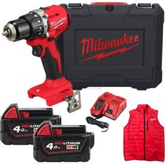 MILWAUKEE.UD.M18BLPDRCMC-402C ΚΑΤΣΑΒΙΔΙ + ΛΑΜΠΑ ΚΑΙ ΧΩΡΙΣ ΜΑΝΙΚΙΑ