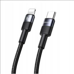 Καλώδιο USAMS USB-C σε Lightning 30W 1.2m Καλώδιο Δεδομένων από Κράμα Αλουμινίου Σειρά SY SJ729USB01 (US-SJ729)