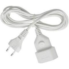 Brennenstuhl Plastic extension cable 3m white H03VVH2-F 2x0,75 (1161660) (BNN1161660) έως 12 άτοκες Δόσεις