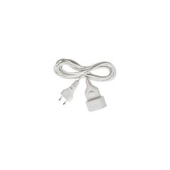 Brennenstuhl Plastic extension cable 5m white H03VVH2-F 2x0,75 (1161670) (BNN1161670) έως 12 άτοκες Δόσεις