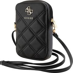 Guess Torebka GUWBZPSQSSGKczarny/black Zip Quilted 4G