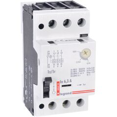 Legrand Wyłącznik silnikowy 3P 2,5kW 4-6,3A M250 1Z/1R 6,3 606828