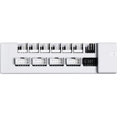 Lian Li EDGE HUB, 4x USB, 6x PWM - λευκό