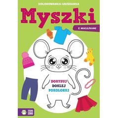 Kolorowanka ubieranka Myszki  98474