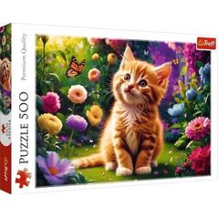 PUZZLE 500 Uroczy kotek 37525
