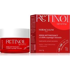 MIRACULUM_Age-Synergy Retinol κρέμα ενεργοποίησης προσώπου για τη νύχτα με 0.05% καθαρή ρετινόλη 50ml