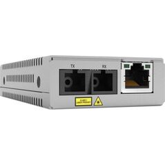 Konwerter światłowodowy Allied Telesis Allied Telesis AT MMC200LX/SC - Medienkonverter - 100Mb LAN - 10Base-T, 100Base-TX, 100Base-LX, 100Base-SC - RJ-45 / LX/SC Single-Mode - bis zu 15 km - 1310 nm - TAA-konform