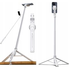 Kijek SELFIE Stick Statyw 1,44m na Magnes MagSafe Telefon Smartfon + PILOT / TT88