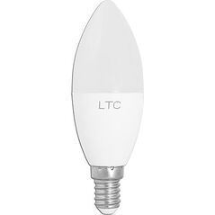 LTC PS Żarówka LTC LED C37 E14 SMD 7W 230V, światło ciepłe białe, 560lm.