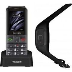 Telefon komórkowy Maxcom MM735 Comfort + opaska SOS Czarny