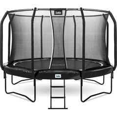 Trampolina ogrodowa Salta ogrodowa First Class z siatką wewnętrzną 8 FT 251 cm czarna