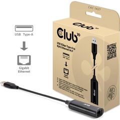 Club3D Προσαρμογέας USB-A σε RJ45, 5Gb, 24cm